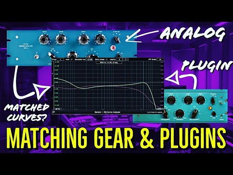 How to match curves of ACCESS ANALOG HARDWARE & ANALOG EMULATION PLUGINS using BERTOM CURVE ANALYSER