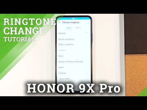 How to Change Ringtone in HUAWEI Honor 9x Pro – Find Ringtone List