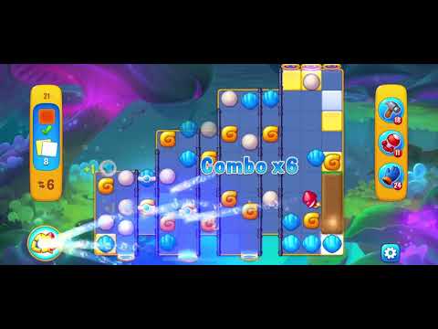 Fishdom Atlantis Cup Stage 21 without booster