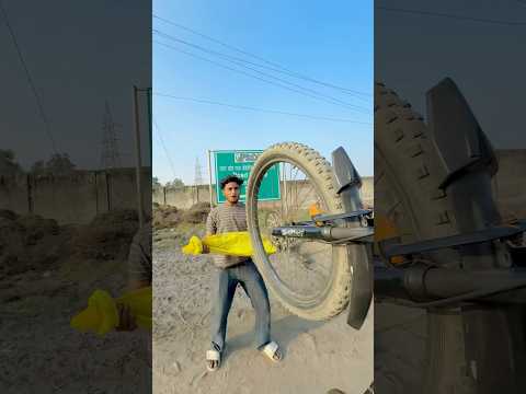 Magic cycle🚲Ne Jadu Ke Bache ko Bacha Liya 😂 #funny #cutebaby #comedy #shortsfeed #viralvideo