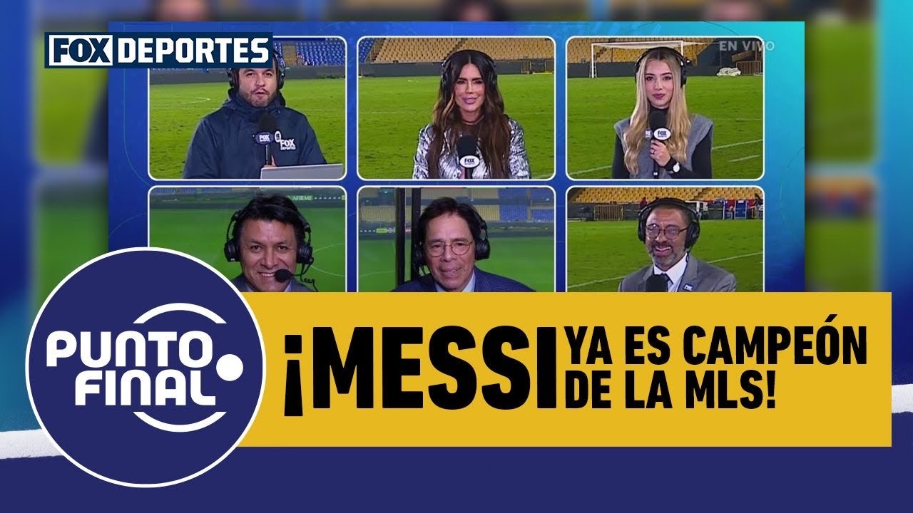 🔝🏆 LIONEL MESSI ya es campeón con INTER MIAMI de la MLS Cup, ¿y ahora qué sigue? | Punto Final
