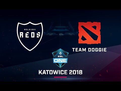 Dota 2 - Helsinki Reds vs Team Doggie - Game 2 - ESL One Katowice 2018 EU Open Qualifier