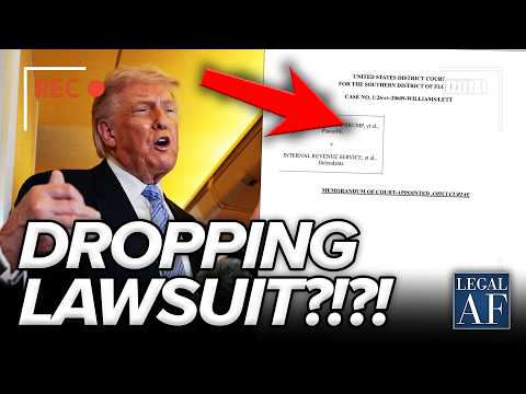 Trump FOLDS on IRS LAWSUIT after STEALING $1.7 BILLION?!?