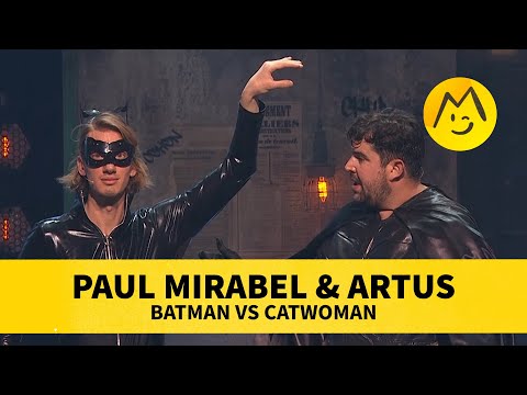 Sketch Paul Mirabel & Artus – Batman vs Catwoman Montreux Comedy