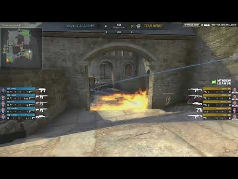 ESEA MDL Season 27 Europe || Spirit vs Envyus Academy bo1 || by @AlexeyDeq & @Norov_UCC