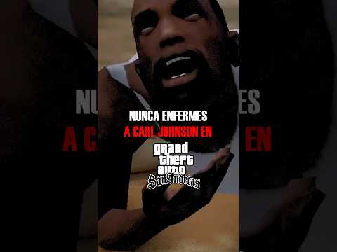 Nunca ENFERMES a CJ en GTA San Andreas o verás esto ! #gta #gtasanandreas #creepypasta #creepypastas