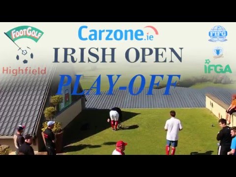 Carzone.ie Irish FootGolf Open Playoff highlights