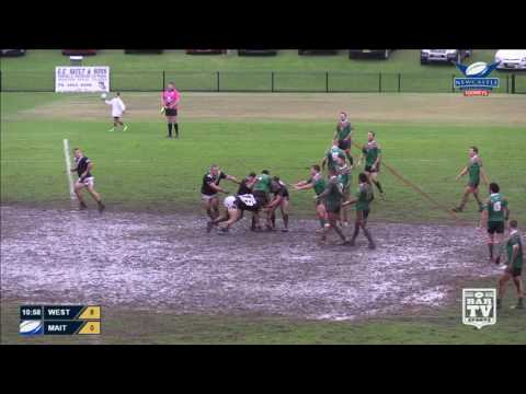 2017 Newcastle RL Round 8 - Western Suburbs Rosellas v Maitland Pickers