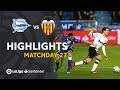 Highlights Deportivo Alavés vs Valencia CF (1-1)