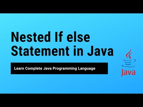 Nested If Else Statement In Java With Program Lecture 16 Learn Programming