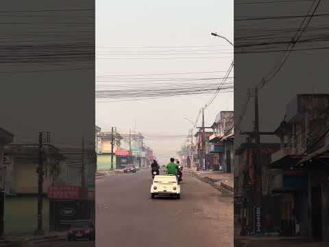 Itacoatiara amanhece encoberta por fumaça 😷 Amazonas pede socorro! Onde estão as autoridades?