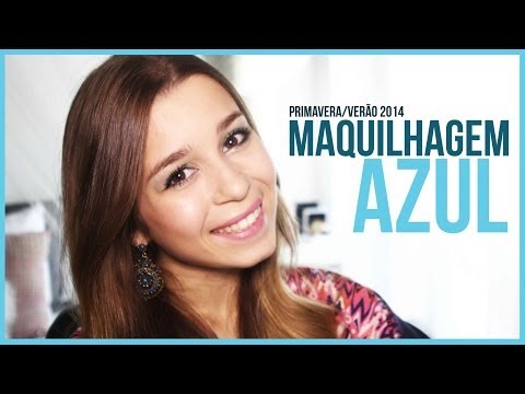 Maquilhagem de Primavera Azul | Colaboração