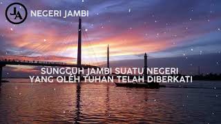 Download lagu VIDEO LIRIK - NEGERI JAMBI mp3