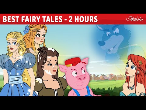 2 Hours of Best Fairy Tales 🐷👑❄️ Rapunzel, Three Little Pigs & More | Bedtime Stories for Kids