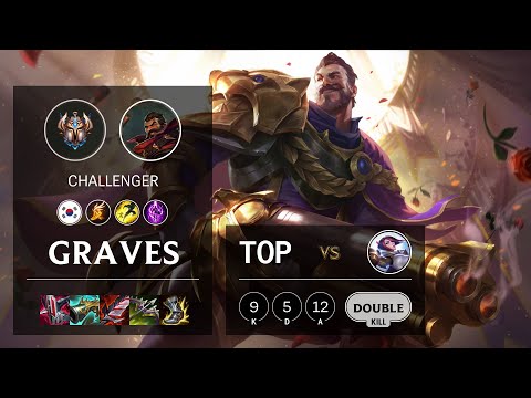 Graves Top vs Fiora - KR Challenger Patch 11.17