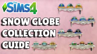 How To Collect Snow Globes In The Sims 4 | Collection Guide