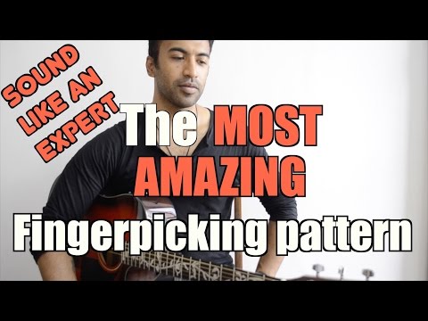 The MOST AMAZING Fingerpicking pattern to sound LIKE A BOSS Video