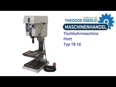 ID 28978 Tischbohrmaschine Flott Typ TB 16