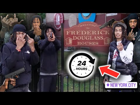 Surviving 24 Hours In New York's Most Dangerous Hood... *The Sweepers//Fredrick Douglass Houses*
