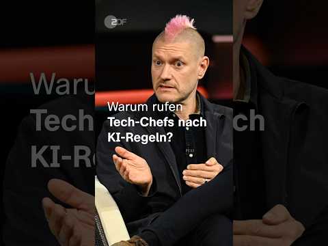 Sascha Lobo: Warum US-Konzerne Angst vor Chinas KI haben | #markuslanz #ai #shorts