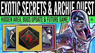 Destiny 2: NEW SIVA QUEST & ADA-1 SECRETS! Loot WARNING, Archie Quest, Destiny 3, Hidden Zone & More