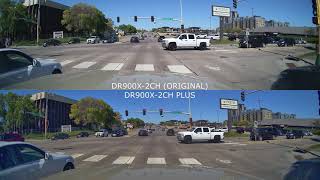 Blackvue DR900X-2CH Plus vs. DR900X-2CH - Front + Rear 4K Day