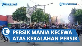Buntut Hasil Kalah Melawan Persita Tangerang, Persik Mania Marah dan Kecewa dengan Manajemen Klub