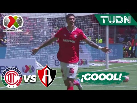 ¡Vendaval de los diablos! Gol de Toluca | Toluca 3-0 Atlas | Liga Mx Apertura 22 -J2 | TUDN