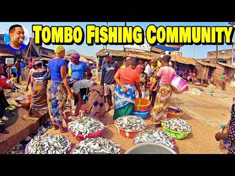 Welcome To TOMBO FISHING COMMUNITY - Freetown Rural 🇸🇱 🌍 Roadtrip 2022 - Explore With Triple-A