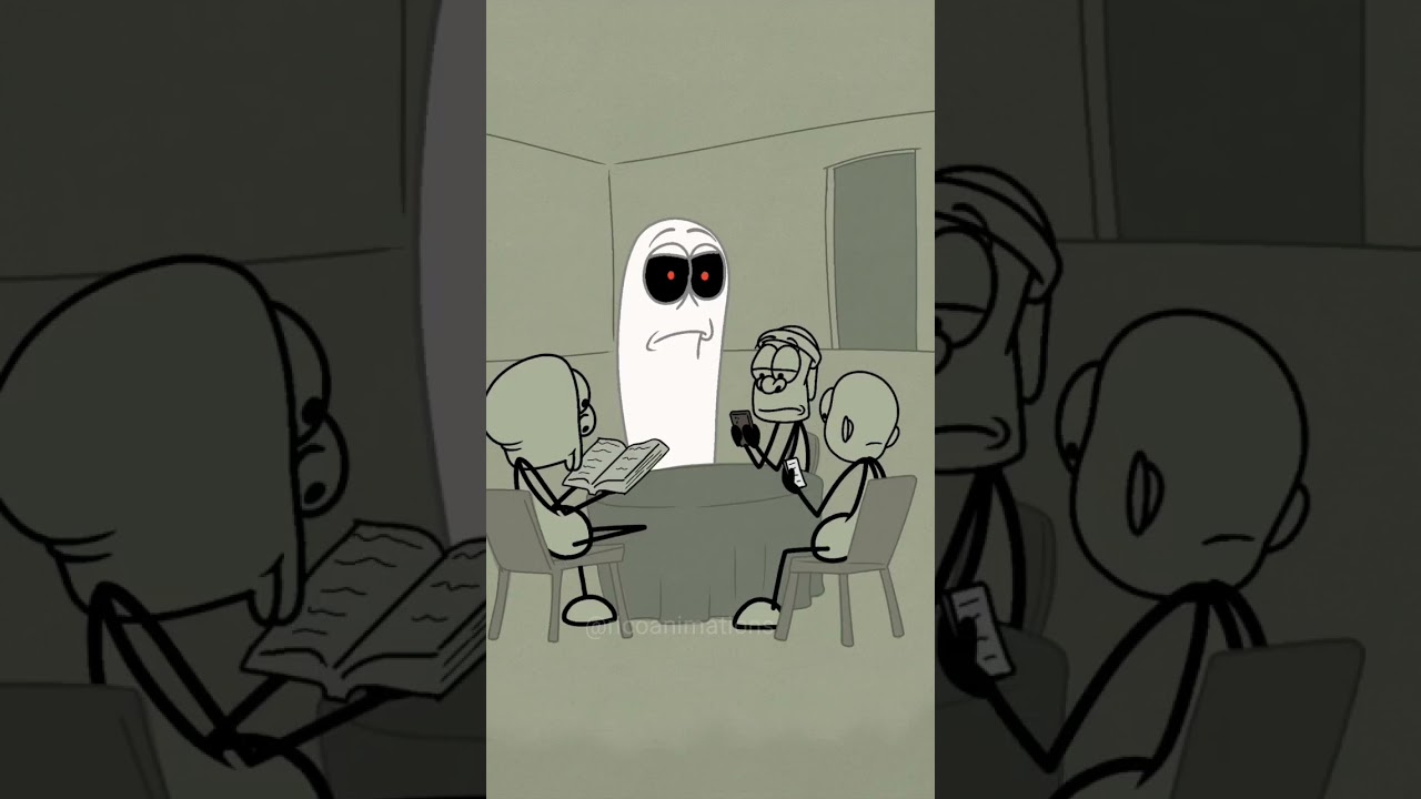 POV: Ghost scares deaf people 🤣 (4k memes) #memes #shorts