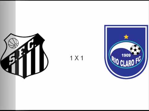 SANTOS 2 X 1 RIO CLARO CAMPEONATO PAULISTA 2010