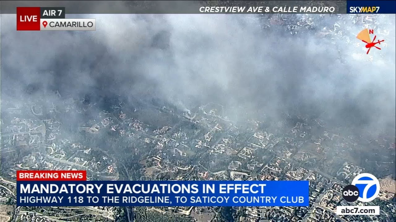 Fire that burned through Camarillo turns into ‘all-hands-on-deck’ situation