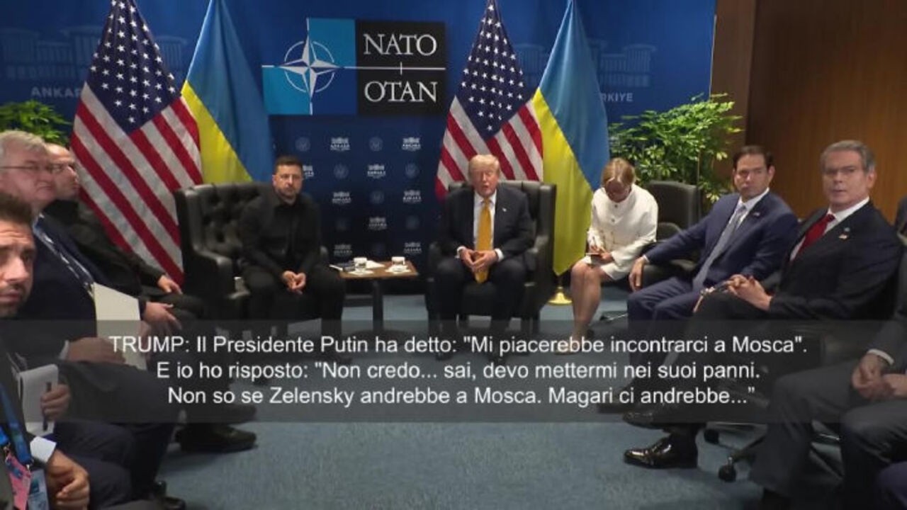 Zelensky a Trump: Andare a Mosca per negoziati? È pericoloso, ci sono molti droni ucraini