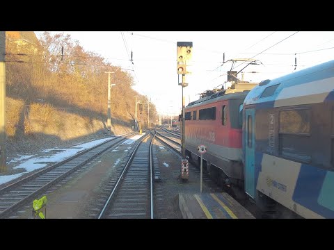 Führerstandsmitfahrt / Spielfeld Straß - Kapfenberg / Di.31.01.2023