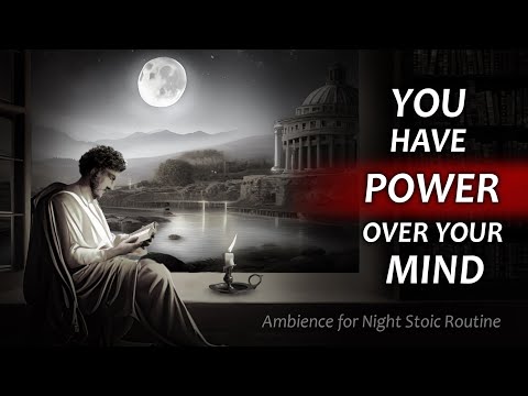 Night Reading with Marcus Aurelius - 1 Hour of Deep Thinking and Reflection - Stoic Ambience
