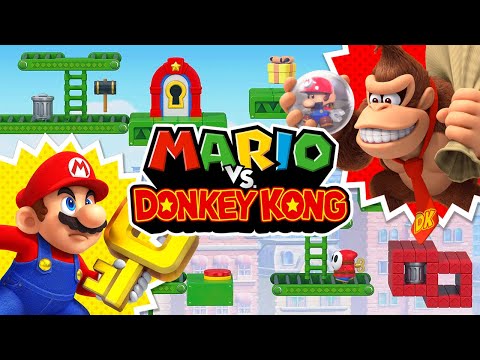 Mario vs Donkey Kong (Switch) - Full Game 100% Walkthrough