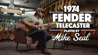 Video thumbnail for 1974 Fender Telecaster played by Mike Seal by Carter Vintage Guitars