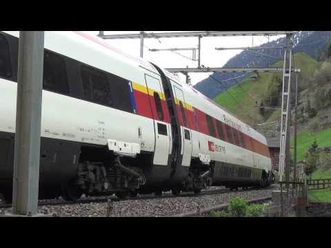 ETR 610 CH SBB. IN TRANSITO A WASSEN. (CH) 25 - 4 - 2015.