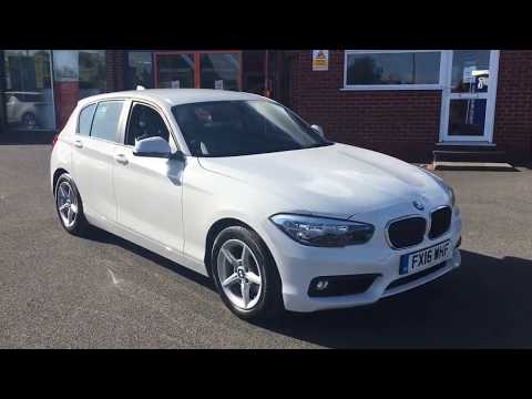 BMW 1 Series 1.5 116D ED Plus Leather + Nav 114 bhp