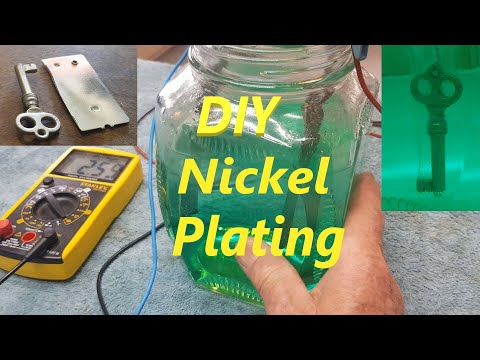 How to nickel plate at home - a detailed DIY guide to simple electroplating restoration.