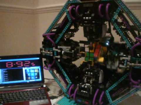 LEGO Robot Solves Rubik’s Cube | Insanely Fast