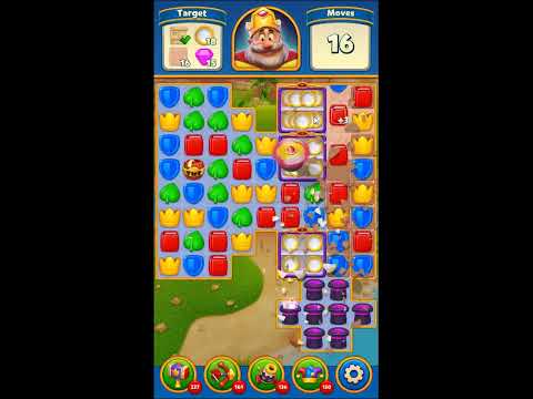 Royal Match Level 3612 - NO BOOSTERS GAMEPLAY 👑 | SKILLGAMING ✔️