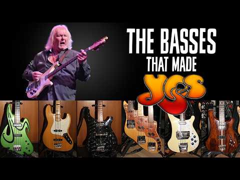 Chris Squire’s Yes Basses on Final Tours