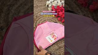 Download lagu Meesho set of 5 underwear for daily use for βΉ289/-π«£π| Meesho Finds! #meeshofinds #undergarment mp3 Download lagu Meesho set of 5 underwear for daily use for βΉ289/-π«£π| Meesho Finds! #meeshofinds #undergarment mp3