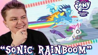FAST AS F*CK BOI ~"Sonic Rainboom" My Little Pony 1x16 Reaction!