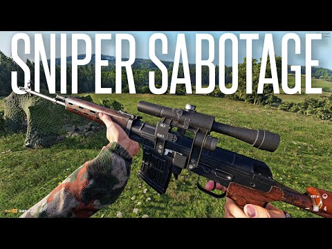 BEHIND ENEMY LINES WITH THE SVD SNIPER! - Arma Reforger Conflict PVP Gameplay