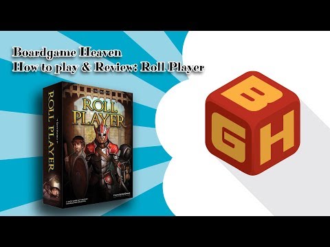 Board Game Heaven Unboxing, How To Play & Review 41: Roll Player (Thunderworks Games)