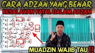 Download lagu WAJIB TAU‼️ Inilah Kesalahan Fatal Muadzin Ketika Adzan || Cara Adzan Yang Benar Sesuai Tajwid mp3 Download lagu WAJIB TAU‼️ Inilah Kesalahan Fatal Muadzin Ketika Adzan || Cara Adzan Yang Benar Sesuai Tajwid mp3
