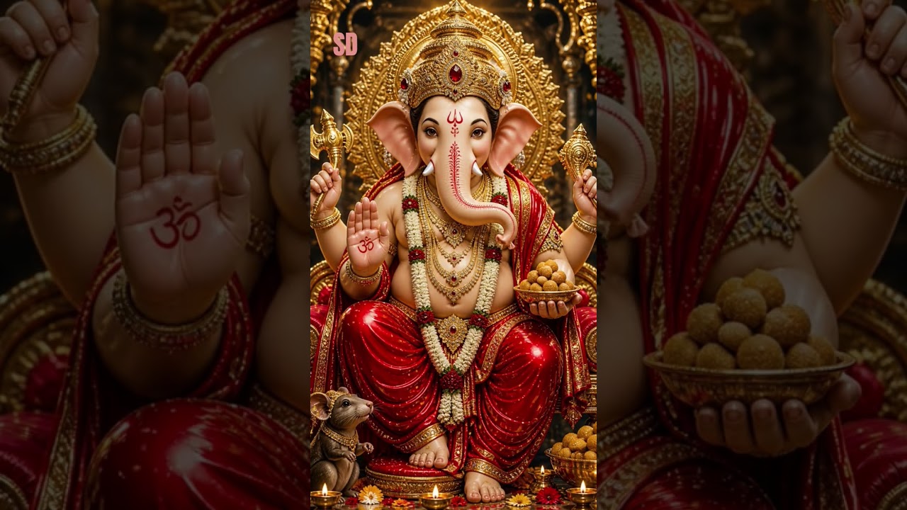 🐘बप्पा का यह रूप दिल छू जाएगा🙏🐘#ganpatibappa #ganeshji #shortsfeed #viralshort #bhakti #hindu