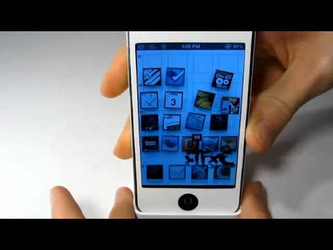 Graviboard Floating icons on iPhone 4 iPad iPod touch